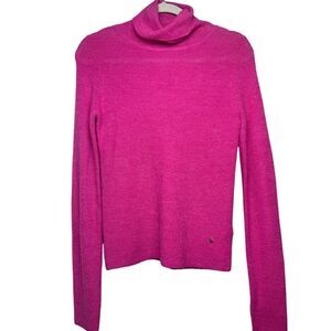 Suncoo Paris Pink Turtleneck Pull Pukka Sz. T2 (US M)
